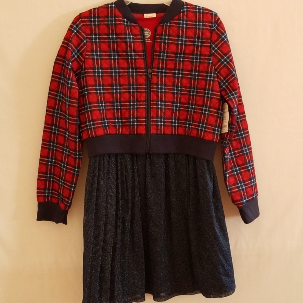 Wonder Nation Girls Size 10/12 Dress Set